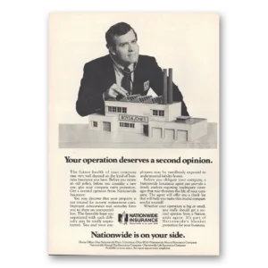 1984 Nationwide Insurance Print Ad | Second Opinion