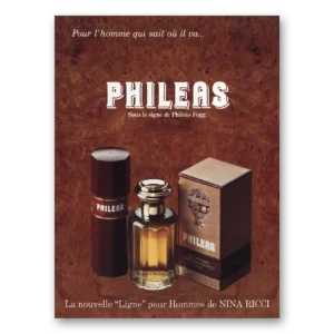 1984 Phileas Cologne Print Ad | Phileas Sous