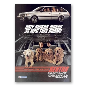 1984 Nissan Sentra Print Ad | This Roomy