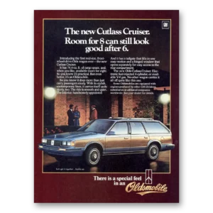 1983 Oldsmobile Cutlass Print Ad | Room