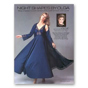 1984 Olga Print Ad | Night Shapes