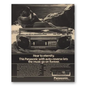 1984 Panasonic Radio Print Ad | Eternity