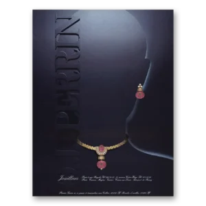 1984 O J Perrin Jewelry Print Ad | Paris Joailliers