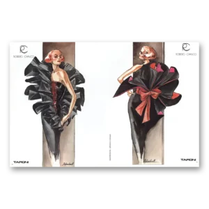 1984 Roberto Capucci Fashion Print Ad | Stefano Canulli