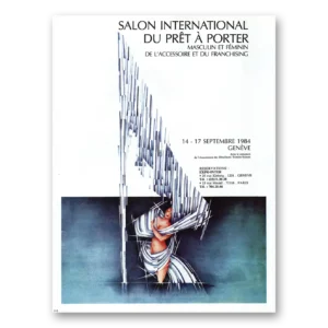 1984 Salon International Print Ad | Septembre Geneve