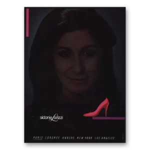 1984 Sidonie Larizzi Shoes Print Ad | Pink Shoes