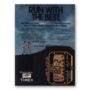 1984 Timex Print Ad | Run With The Best