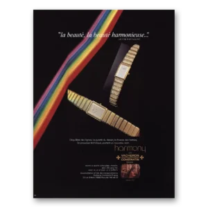1984 Vacheron Constantin Watch Print Ad | La Beaute