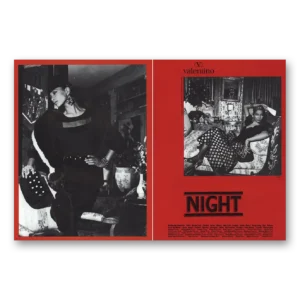 1984 Valentino Fashion Print Ad | Paris Fashion