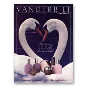 1984 Gloria Vanderbilt Perfume Print Ad | Your Bath