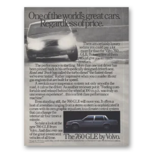 1984 Volvo 760 Print Ad | Greatest Cars