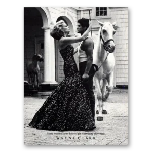 1984 Wayne Clark Print Ad | Some Women