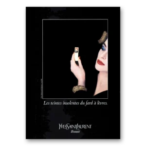 1984 Yves Saint Laurent Perfume Print Ad | Les Teintes