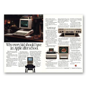 1985 Apple Computer Print Ad | After School