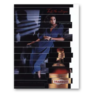 1985 Drambuie Print Ad | Taste Intrigue