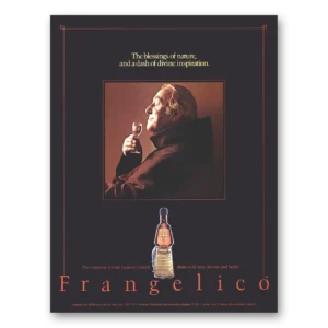 1985 Frangelico Print Ad | Blessings Nature