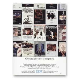 1985 IBM Computers Print Ad | Broadway