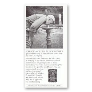 1985 Jack Daniels Print Ad | Cave Spring