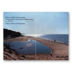 1985 Michigan Print Ad | 3000 Miles