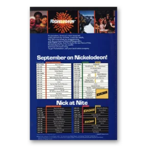 1985 Nick at Night Print Ad | Nick At Night