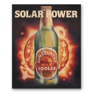 1985 Sun Country Coolers Print Ad | Solar Power
