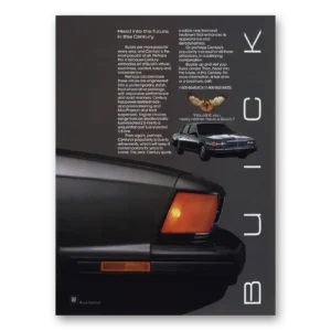 1986 Buick Century Print Ad | Into Future