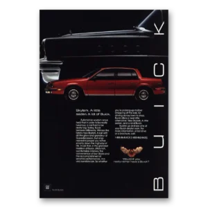 1986 Buick Skylark Print Ad | Little Sedan