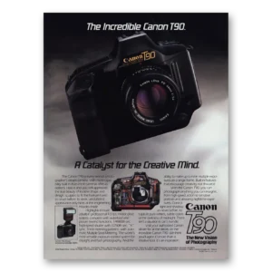 1986 Canon Camera Print Ad | Creative Mind