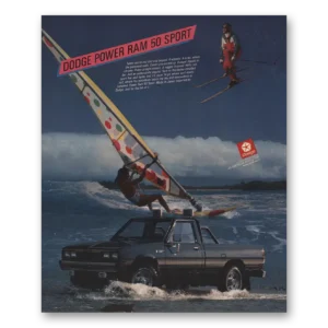 1986 Dodge Ram Print Ad | Power Ram