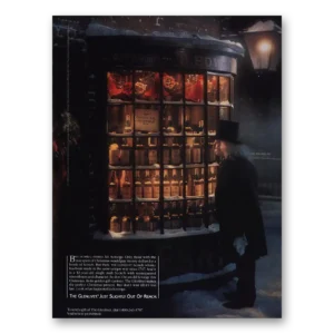 1986 Glenlivet Print Ad | Bah Humbug