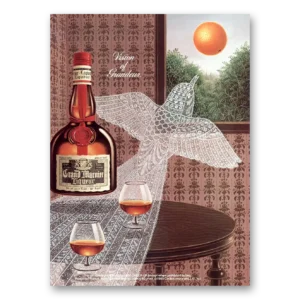1986 Grand Marnier Print Ad | Liqueur Bird