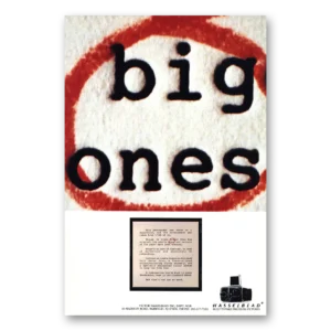 1986 Hasselblad Print Ad | Big Ones