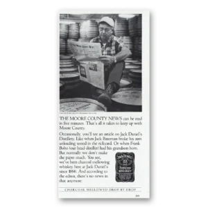 1986 Jack Daniels Print Ad | Moore County News