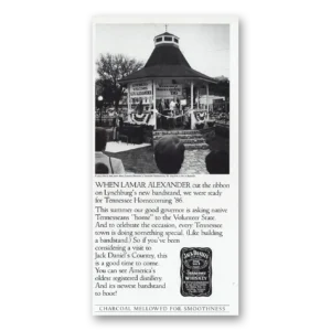 1986 Jack Daniels Print Ad | Whiskey 1980s Advertisement