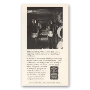 1986 Jack Daniels Print Ad | Know Exactly