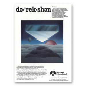 1986 Rockwell Print Ad | Direction