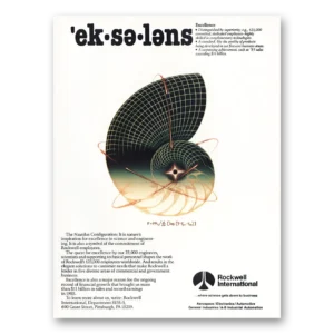 1986 Rockwell Print Ad | Excellence