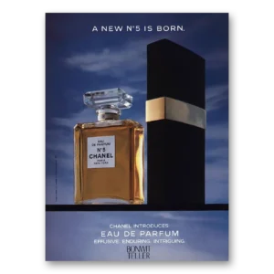 1987 Chanel No 5 Print Ad | Born