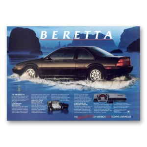 1987 Chevrolet Beretta Print Ad | New Species