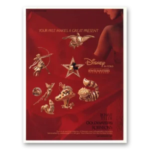 1987 Disney In Gold Jewelry Print Ad | Your Past
