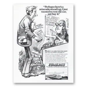 1987 Eurailpass Print Ad | Misunderstanding