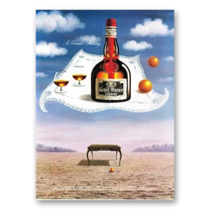 1987 Grand Marnier Print Ad | Grand Setting
