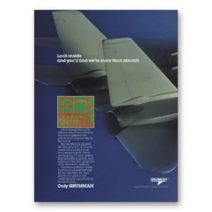 1987 Grumman Print Ad | Look Inside