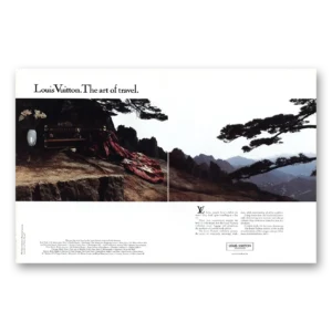 1987 Louis Vuitton Luggage Print Ad | Art Travel