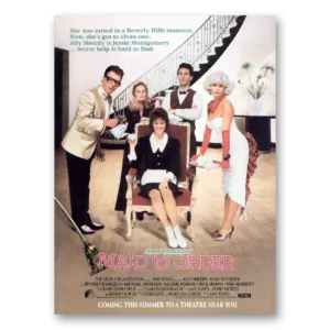 1987 Maid to Order Promo Print Ad | Ally Sheedy