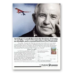 1987 Prudential Insurance Print Ad | Roger Cornell