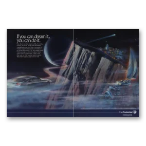 1987 Prudential Insurance Print Ad | You Can Dream