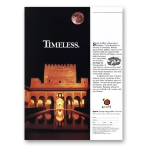 1987 Spain Print Ad | Timeless
