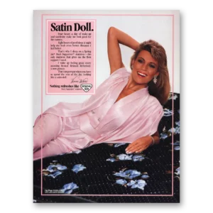 1987 Spring Air Mattress Print Ad | Vanna White