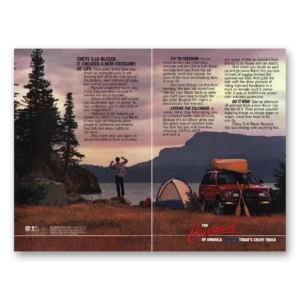 1988 Chevrolet S10 Print Ad | New Category Life